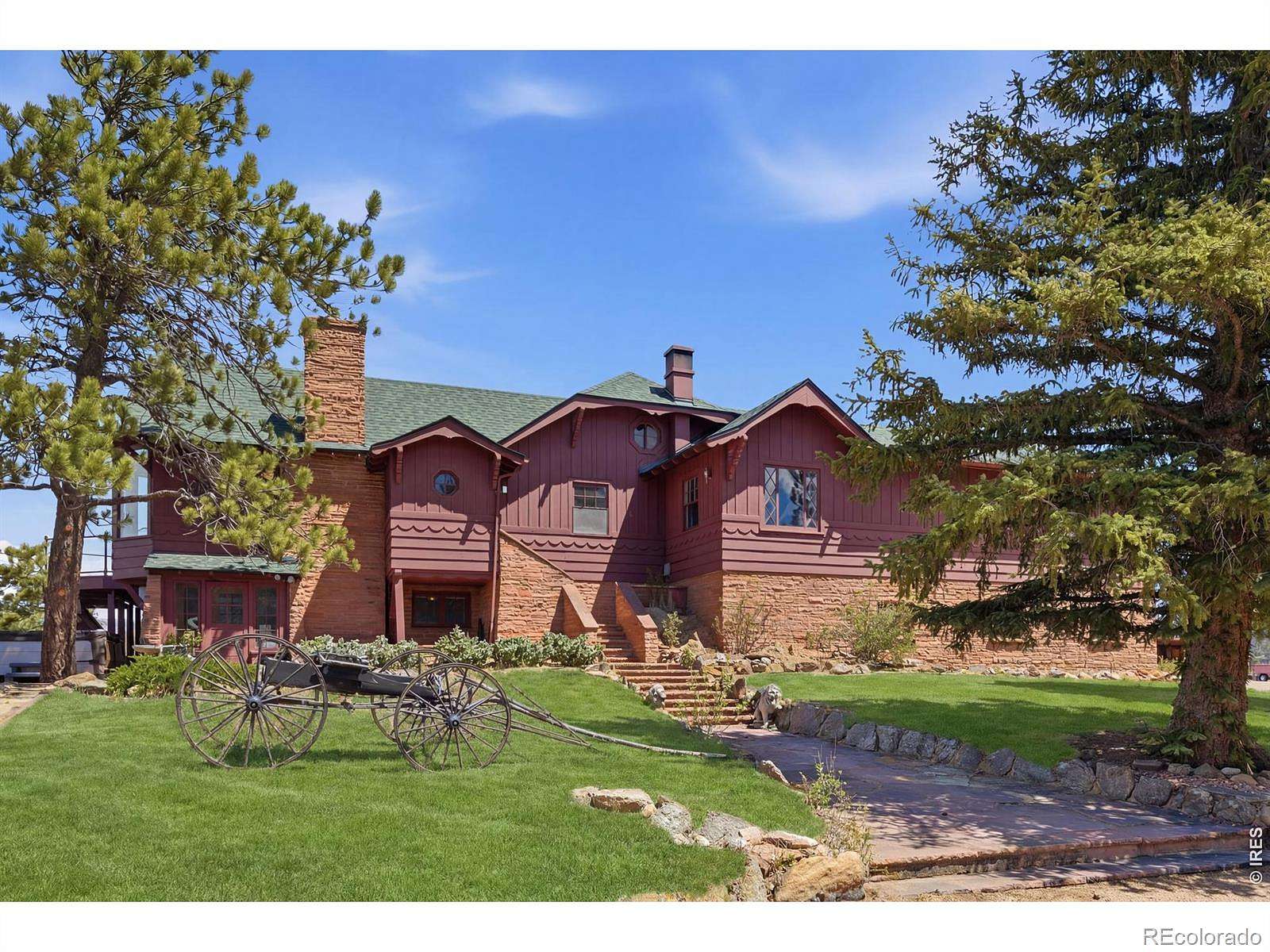 3.68 Acres of Land with Home for Sale in Estes Park, Colorado