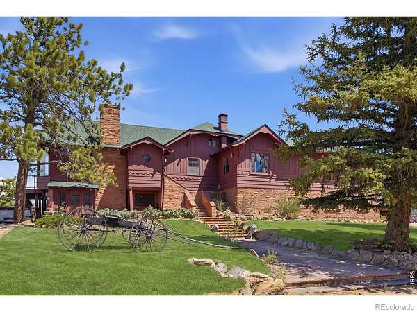 3.68 Acres of Land with Home for Sale in Estes Park, Colorado