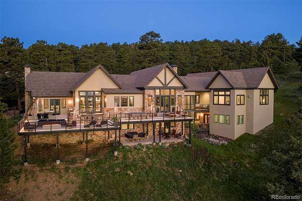 9.85 Acres of Land with Home for Sale in Golden, Colorado