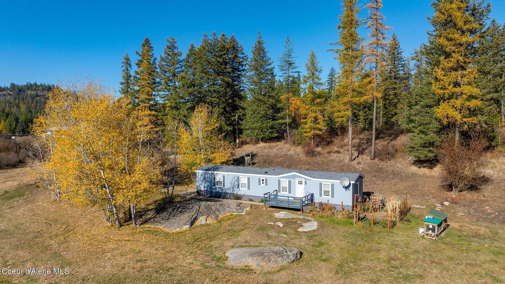 10 Acres of Land with Home for Sale in Sagle, Idaho