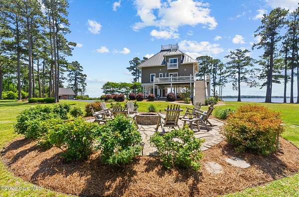 5.49 Acres of Land with Home for Sale in Vandemere, North Carolina