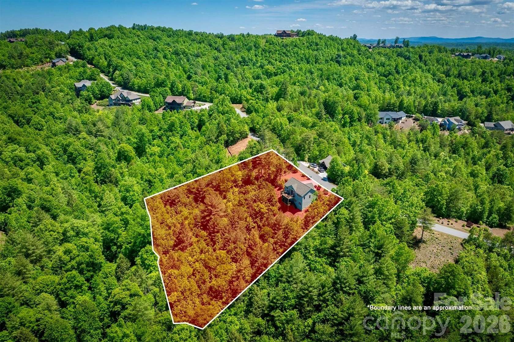 2.54 Acres of Land with Home for Sale in Lenoir, North Carolina