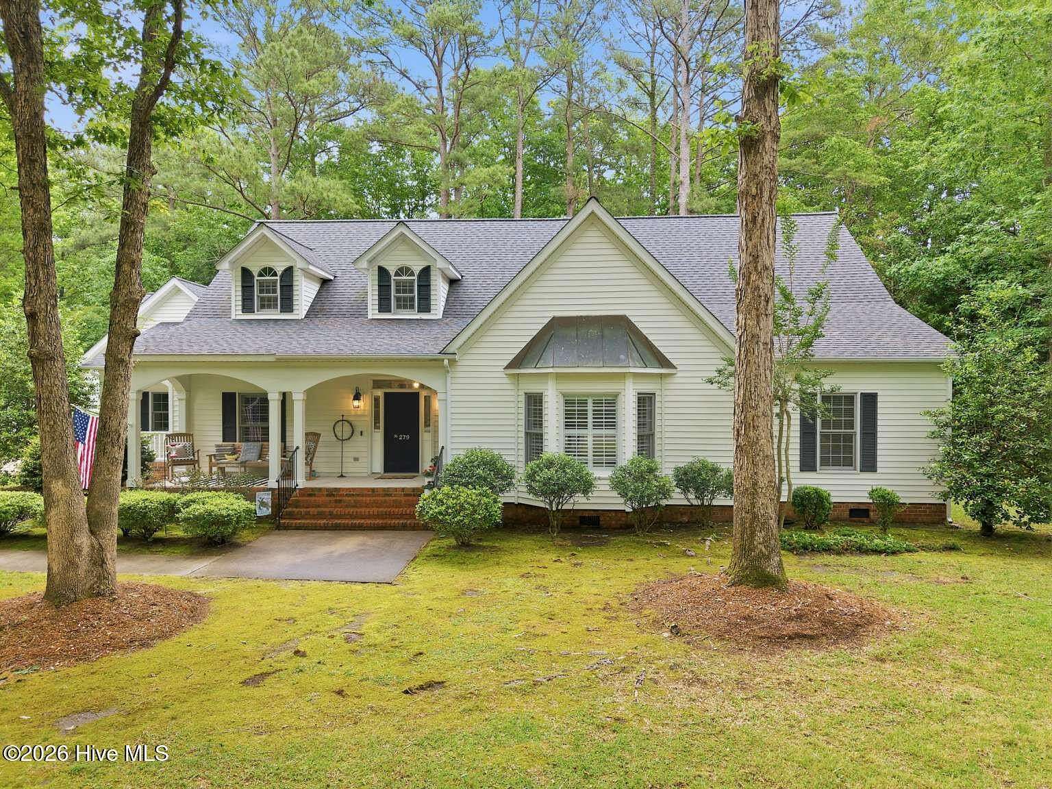 1.5 Acres of Land with Home for Sale in Grimesland, North Carolina