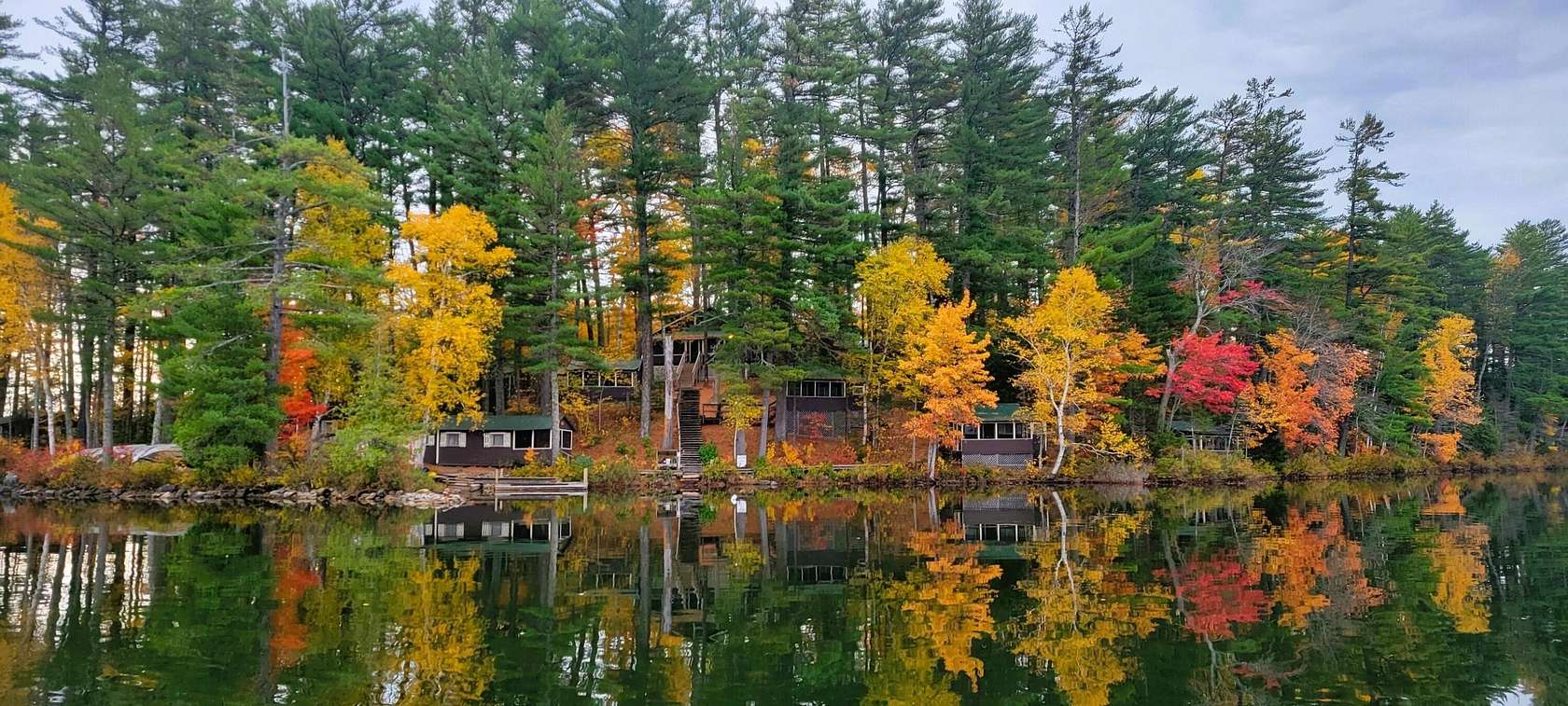 5.9 Acres of Land with Home for Sale in Seboeis Plantation, Maine