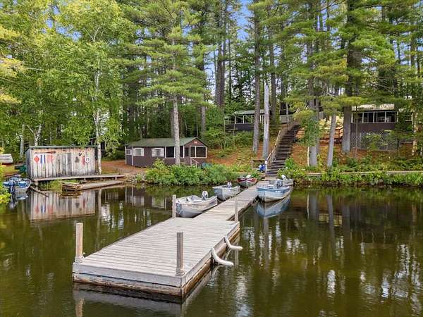 5.9 Acres of Land with Home for Sale in Seboeis Plantation, Maine