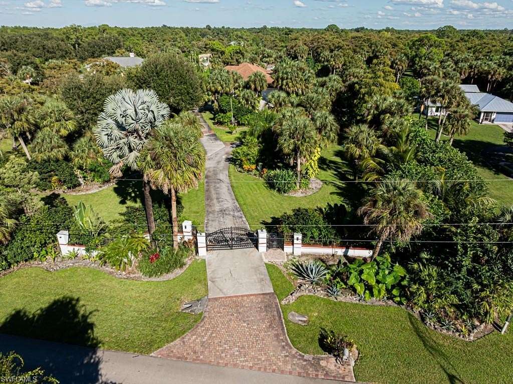 2.5 Acres of Land with Home for Sale in Naples, Florida
