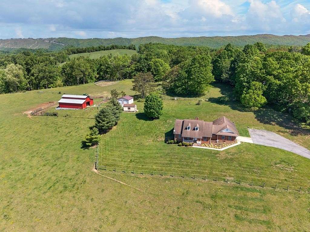 42.7 Acres of Agricultural Land with Home for Sale in Marion, Virginia