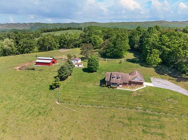 42.7 Acres of Agricultural Land with Home for Sale in Marion, Virginia