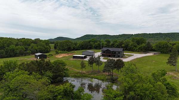 11.8 Acres of Land with Home for Sale in Shell Knob, Missouri