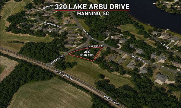 0.62 Acres of Residential Land for Sale in Manning, South Carolina