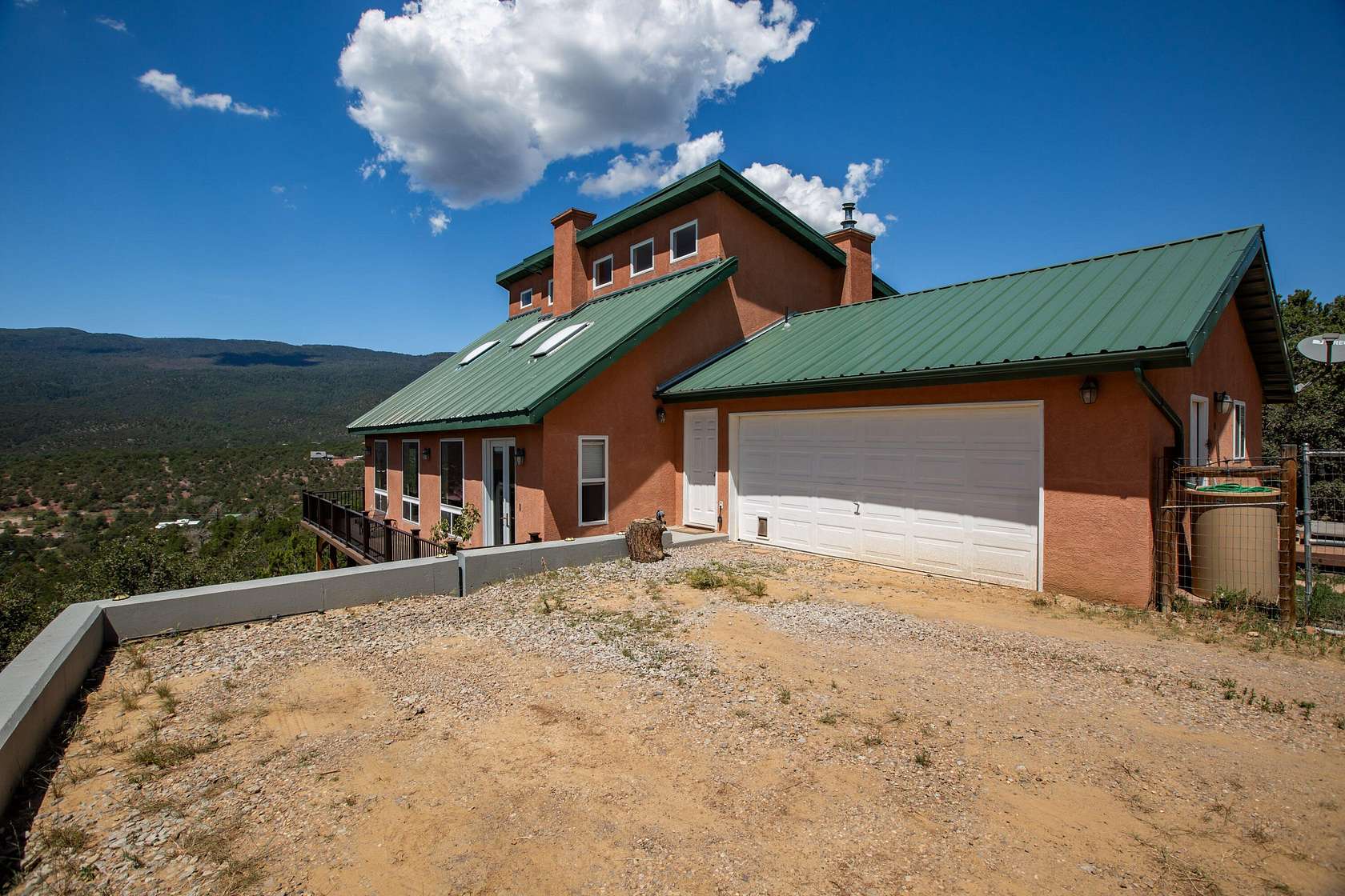4.66 Acres of Land with Home for Sale in Cedar Crest, New Mexico