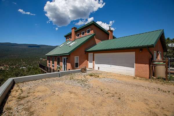 4.66 Acres of Land with Home for Sale in Cedar Crest, New Mexico