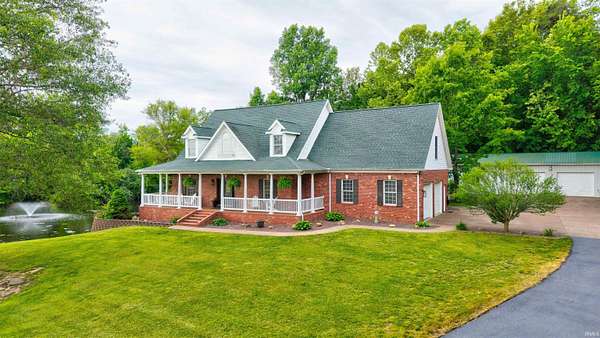 2.62 Acres of Land with Home for Sale in Boonville, Indiana