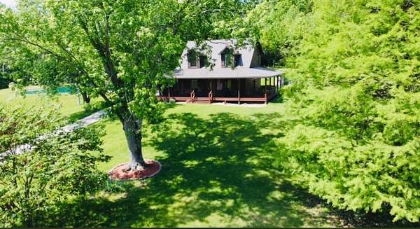 16 Acres of Land with Home for Sale in Tell City, Indiana