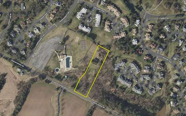 1.66 Acres of Land with Home for Auction in Branchburg Township, New Jersey