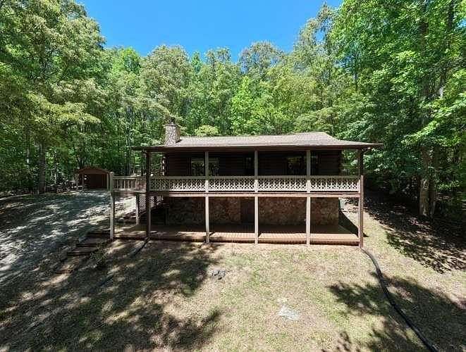 2.56 Acres of Land with Home for Sale in Blairsville, Georgia