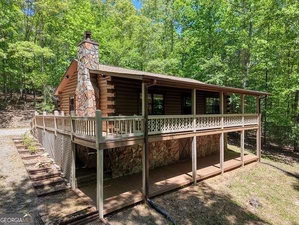 2.56 Acres of Land with Home for Sale in Blairsville, Georgia