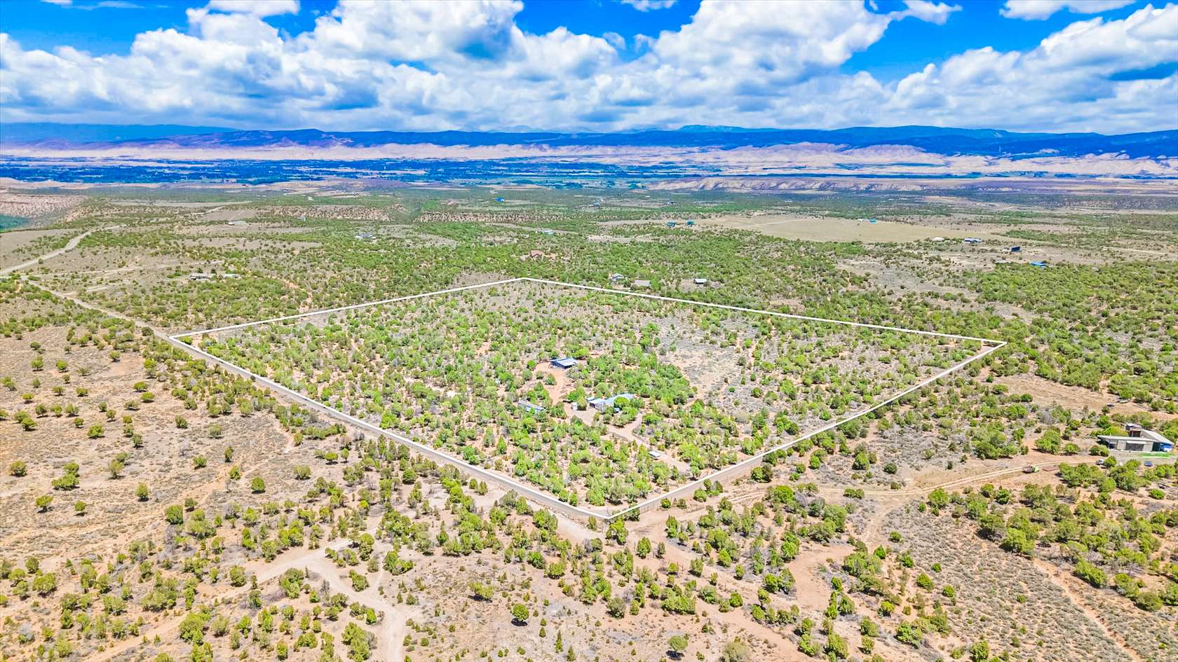 36.4 Acres of Recreational Land with Home for Sale in Montrose, Colorado