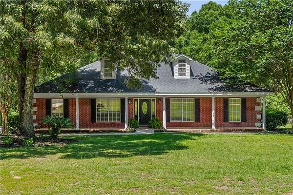 1.82 Acres of Land with Home for Sale in Saraland, Alabama