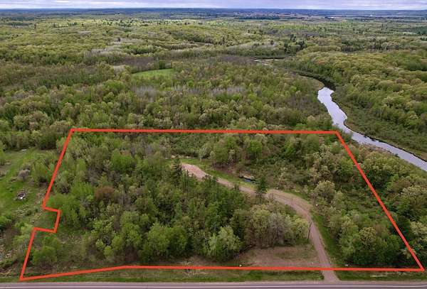 10 Acres of Recreational & Residential Land for Sale in Bloomer, Wisconsin