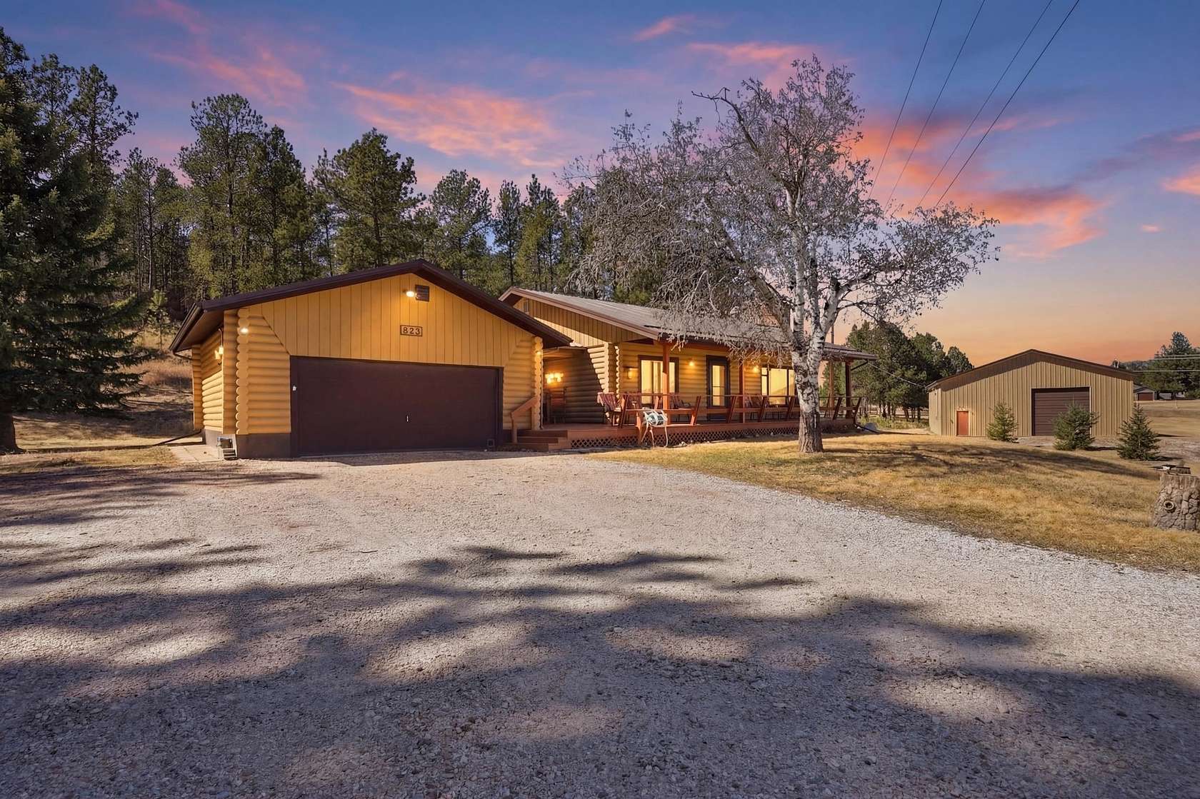 4.78 Acres of Land with Home for Sale in Custer, South Dakota