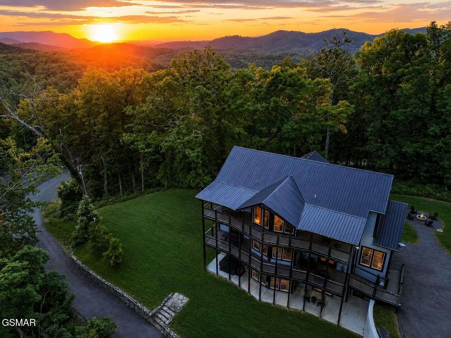 2.5 Acres of Land with Home for Sale in Sevierville, Tennessee