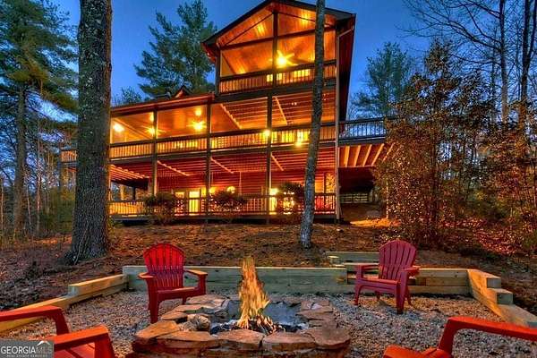 2 Acres of Land with Home for Sale in Blue Ridge, Georgia
