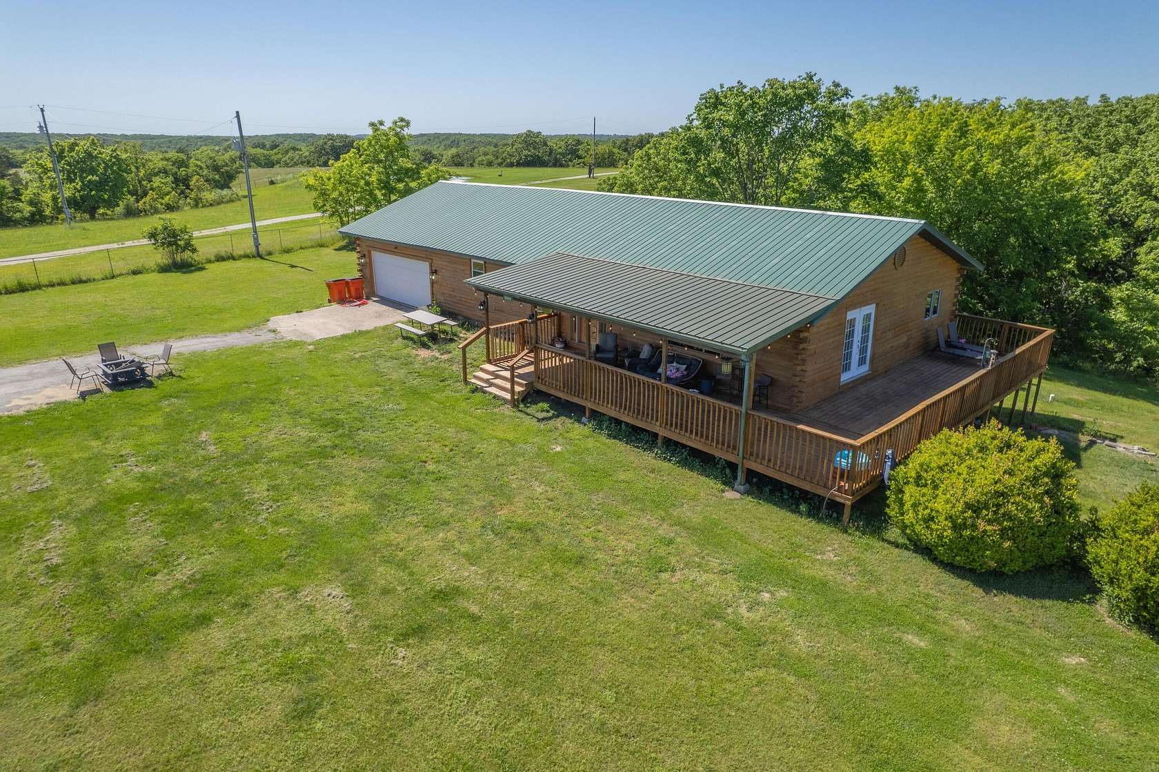 10 Acres of Land with Home for Sale in Cassville, Missouri