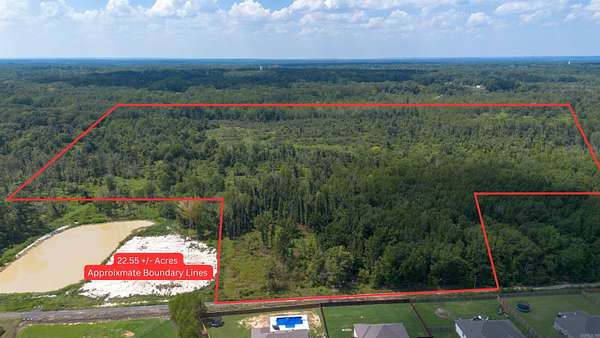 22.5 Acres of Recreational & Residential Land for Sale in Cabot, Arkansas