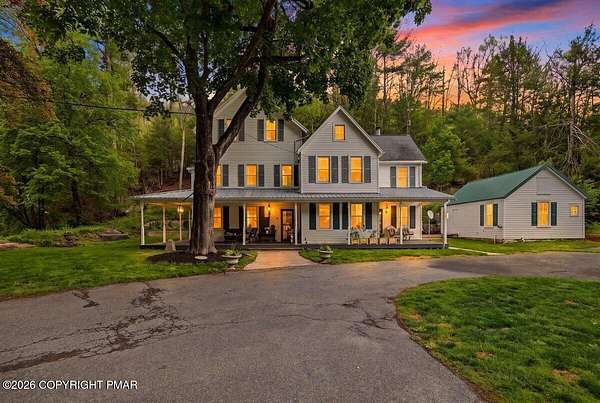 15.6 Acres of Land with Home for Sale in Lehighton, Pennsylvania