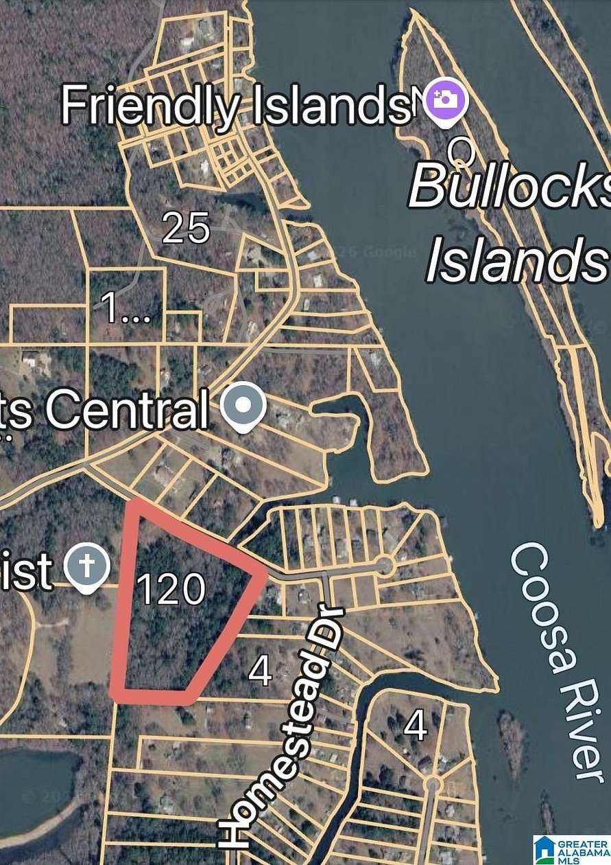 13.8 Acres of Land for Sale in Wilsonville, Alabama