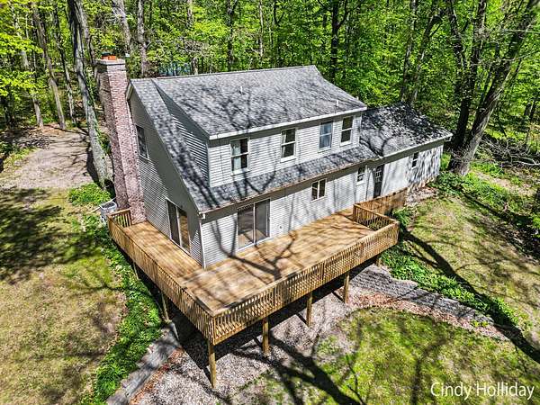 10.2 Acres of Recreational Land with Home for Sale in Middleville, Michigan