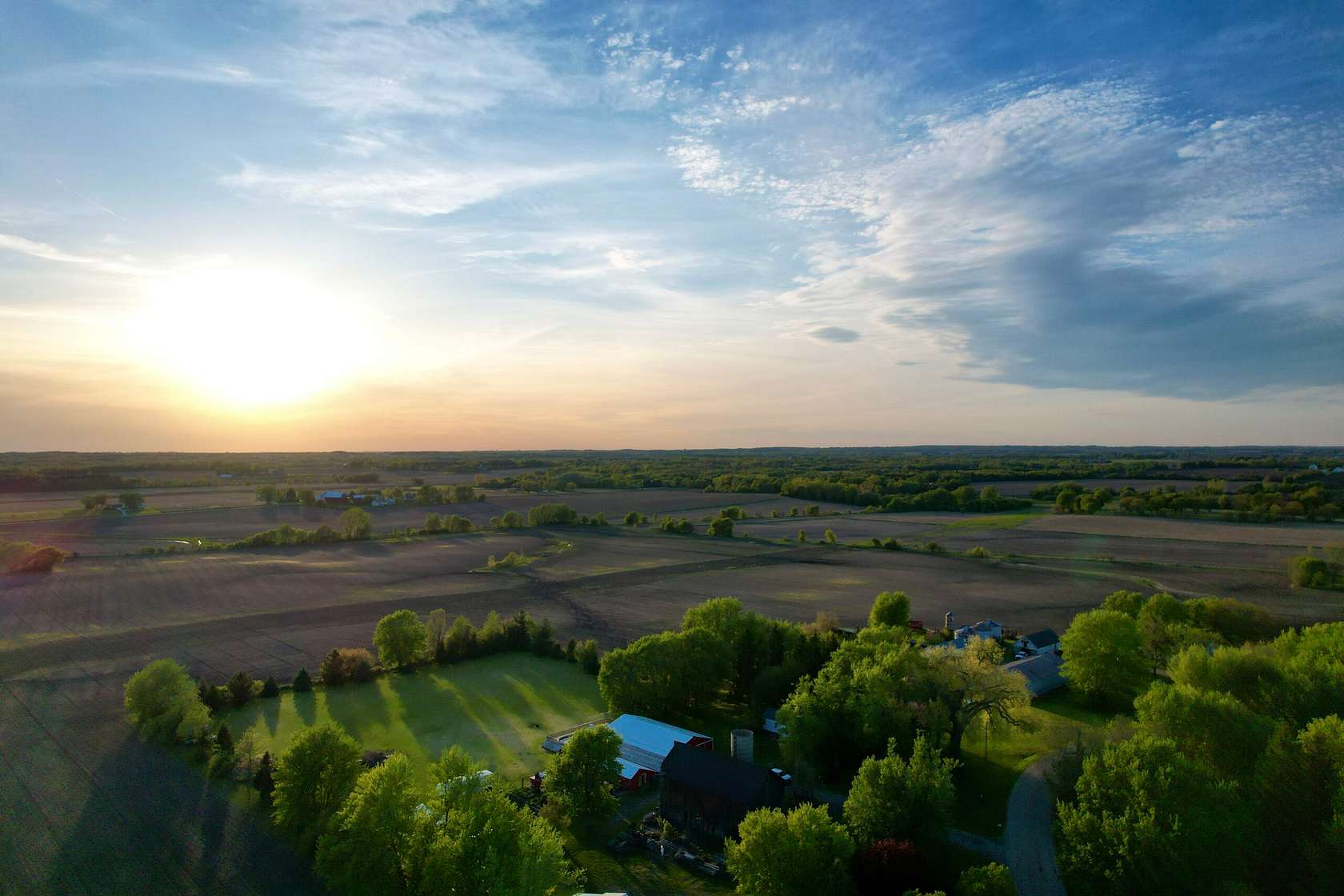 174 Acres of Agricultural & Residential Land for Sale in Woodstock, Illinois