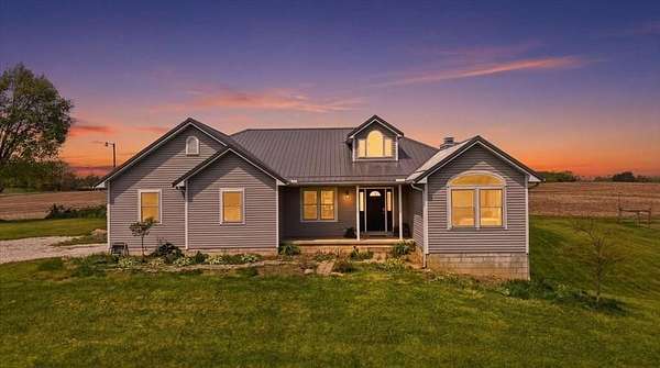 5 Acres of Land with Home for Sale in Shiloh, Ohio