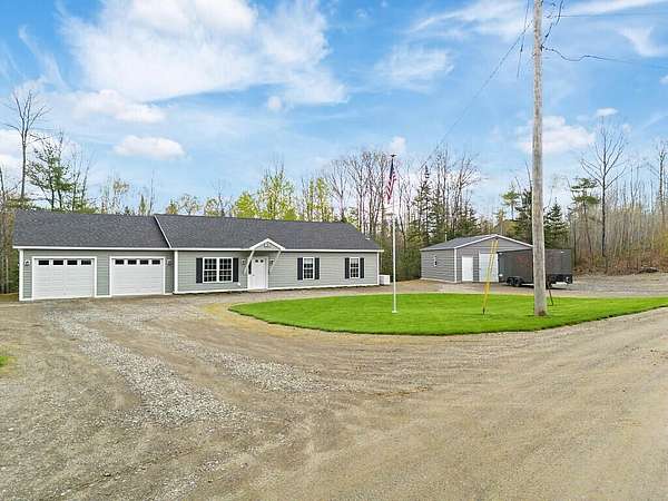 2 Acres of Land with Home for Sale in Windsor, Maine