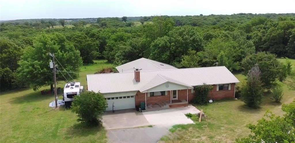 120 Acres of Recreational Land with Home for Sale in Paden, Oklahoma