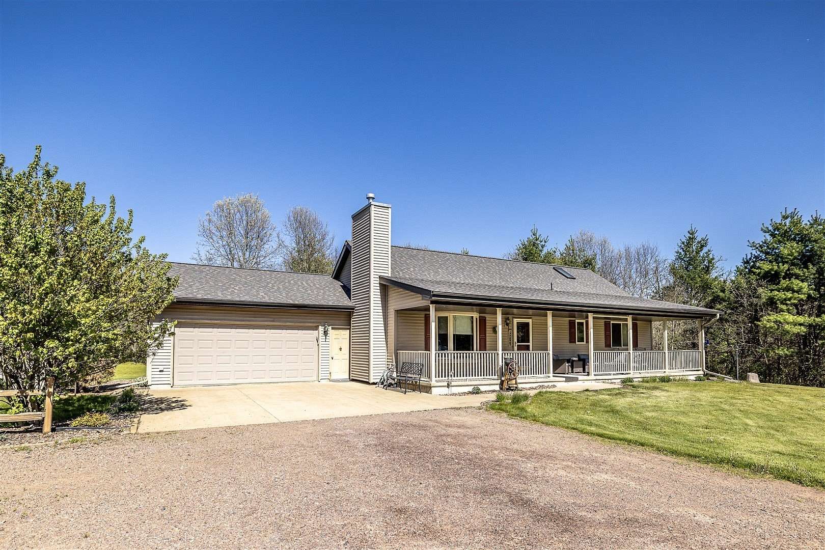 6.76 Acres of Land with Home for Sale in Black River Falls, Wisconsin