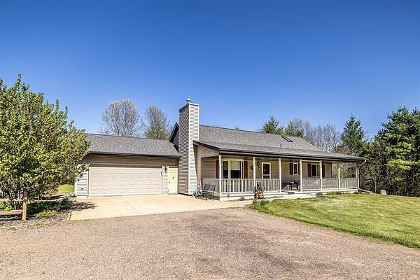 6.76 Acres of Land with Home for Sale in Black River Falls, Wisconsin