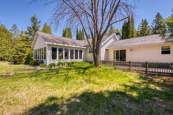 6 Acres of Land with Home for Sale in Ellison Bay, Wisconsin