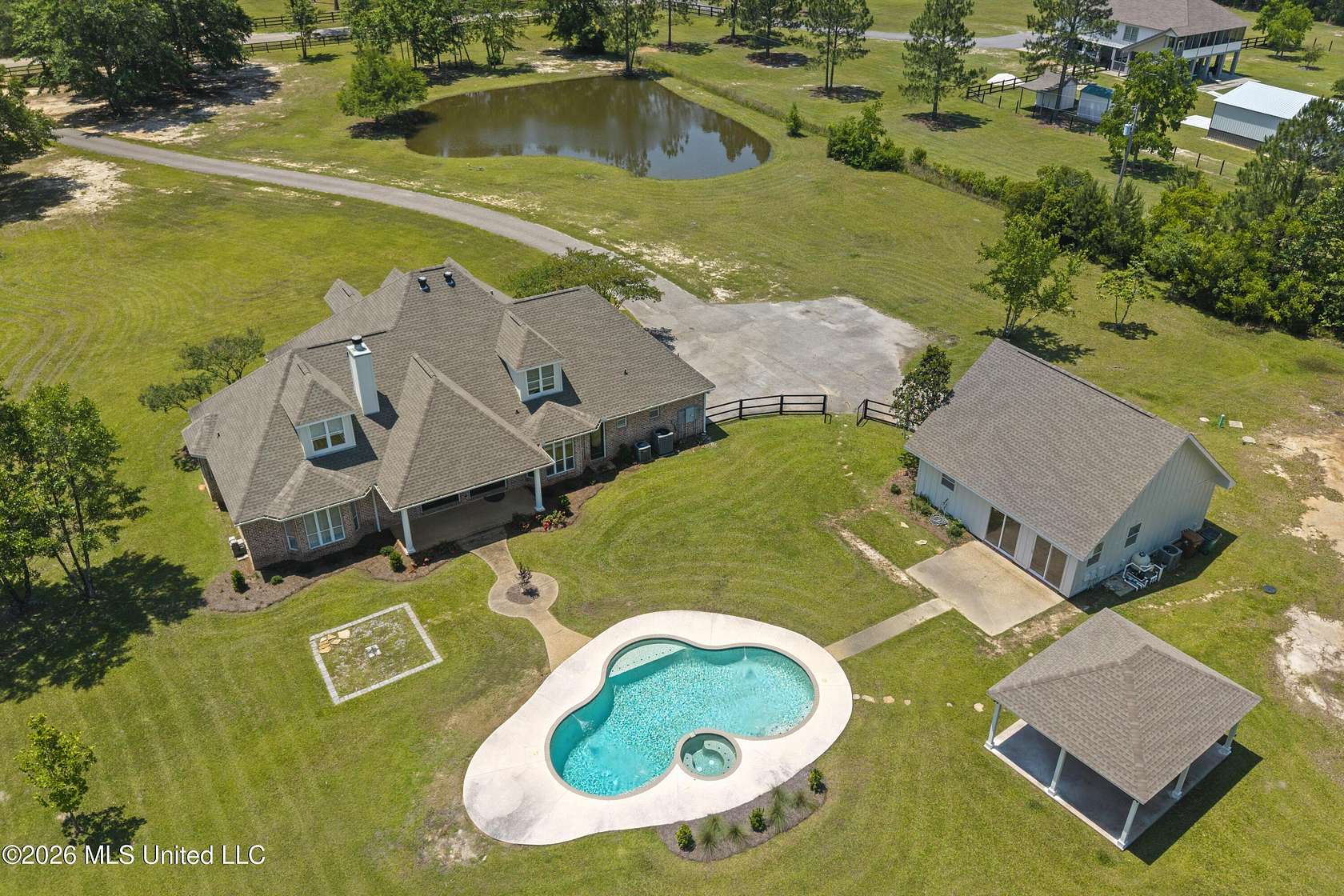 5 Acres of Land with Home for Sale in Pass Christian, Mississippi