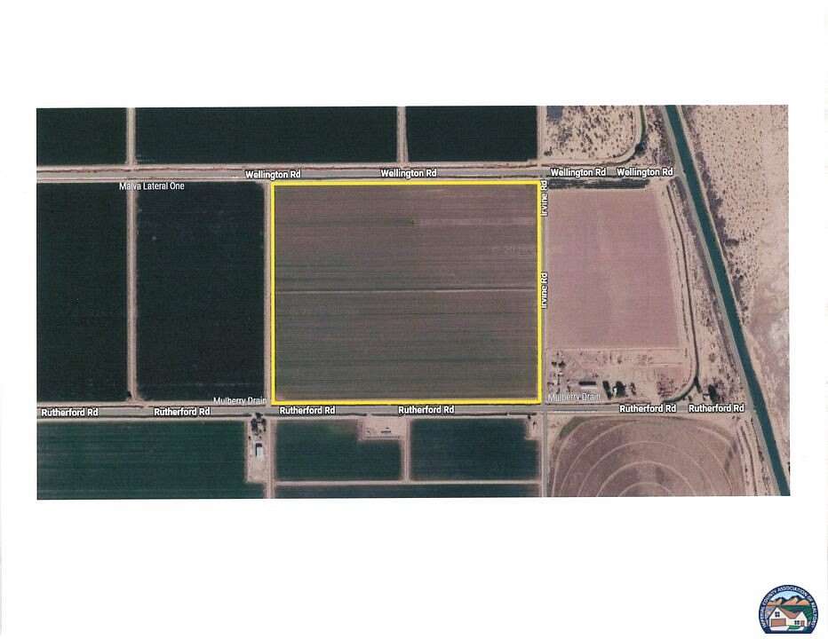 117 Acres of Agricultural Land for Sale in Brawley, California