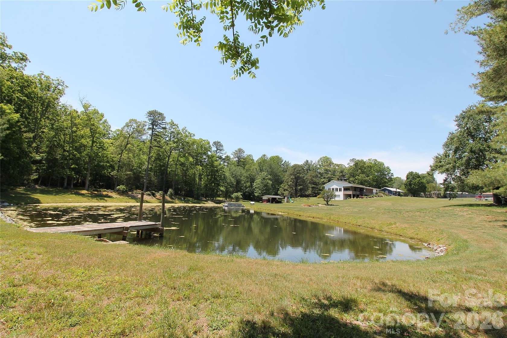 5.18 Acres of Land with Home for Sale in East Flat Rock, North Carolina
