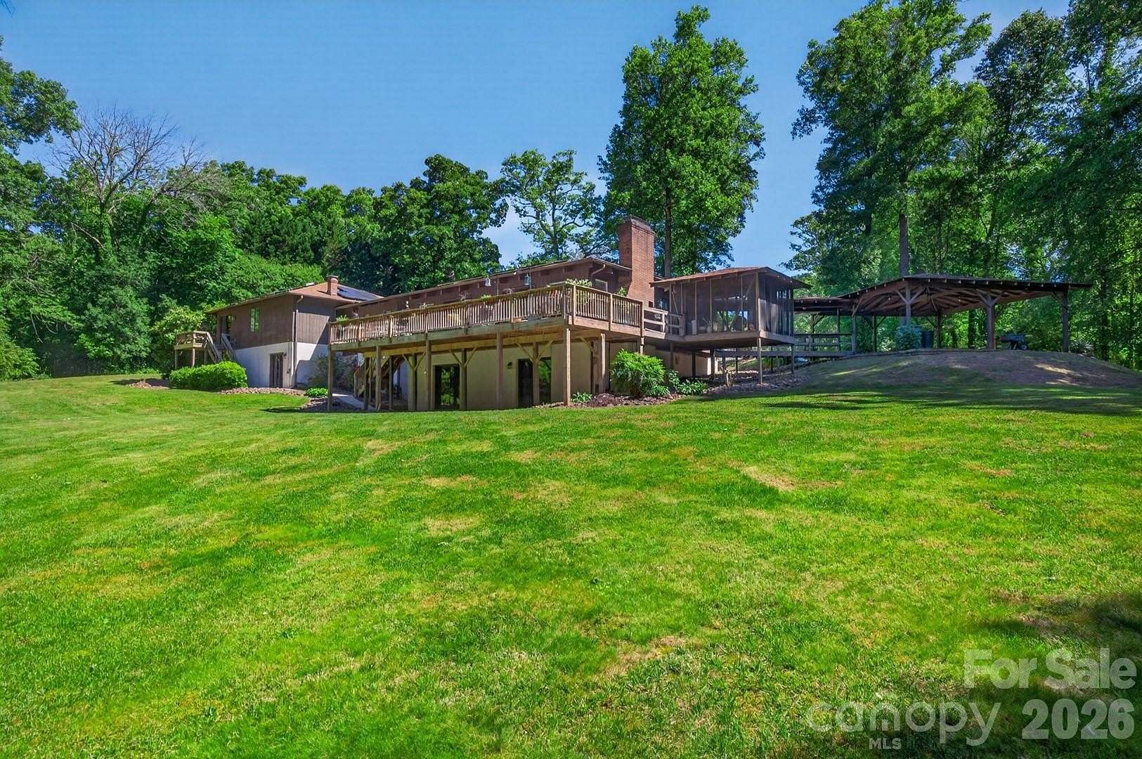 5.43 Acres of Land with Home for Sale in Rockwell, North Carolina