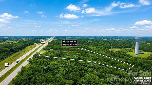 8.52 Acres of Residential Land for Sale in Wingate, North Carolina