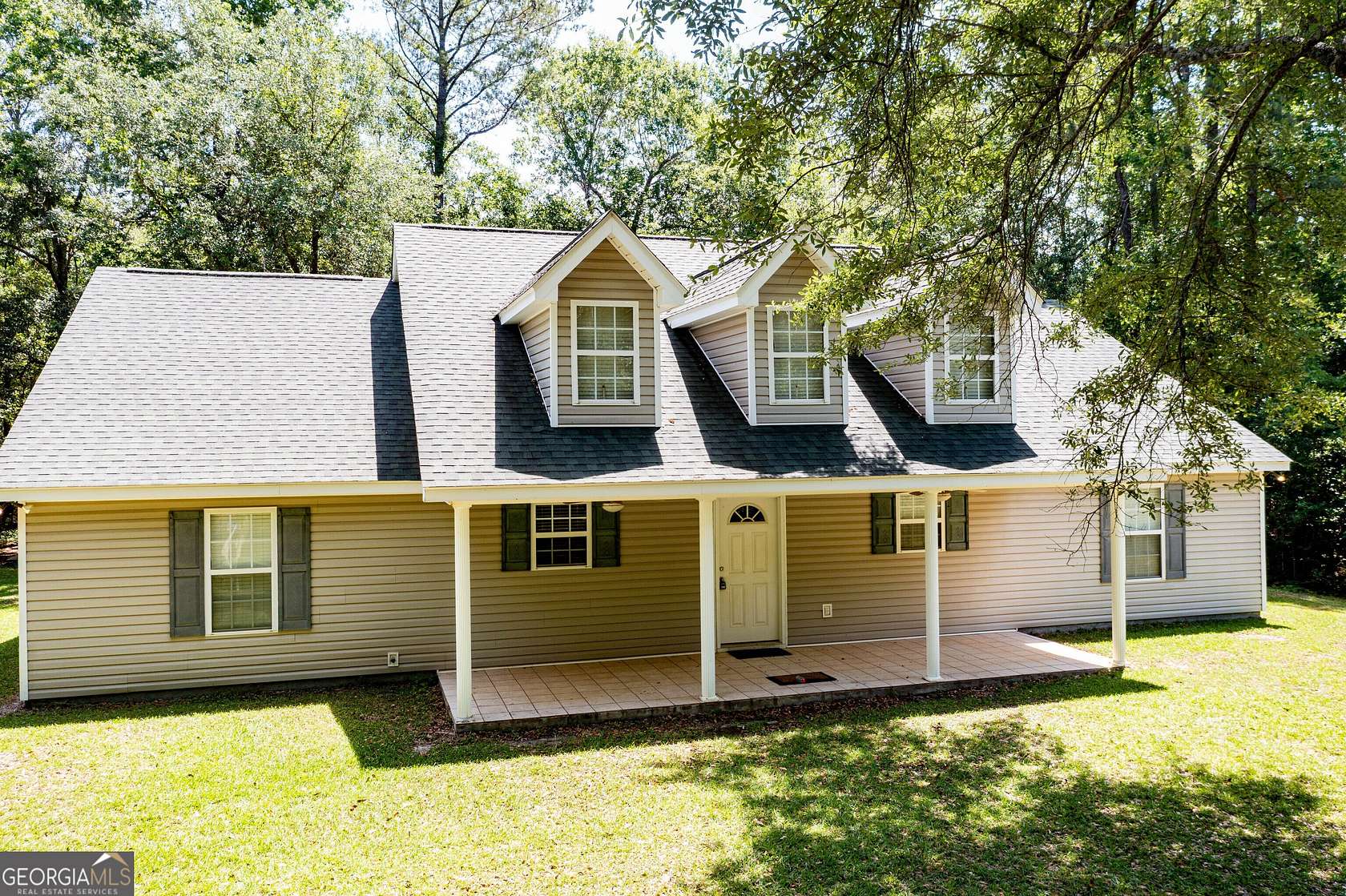 51 Acres of Recreational Land with Home for Sale in Jakin, Georgia