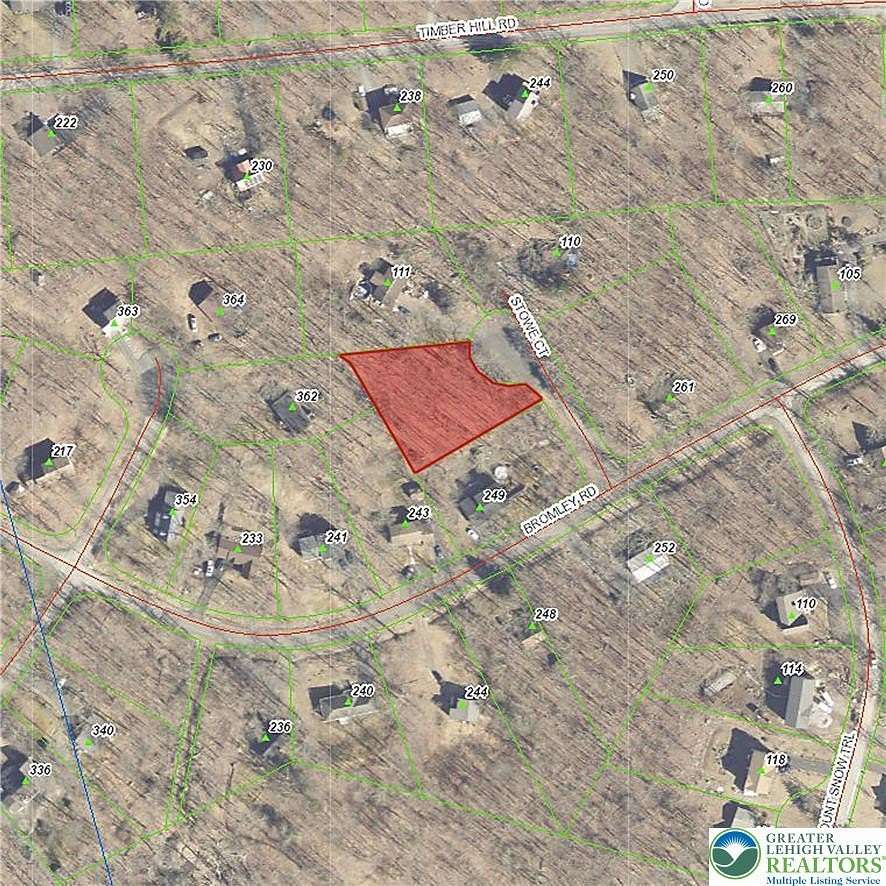 0.5 Acres of Residential Land for Sale in Price Township, Pennsylvania