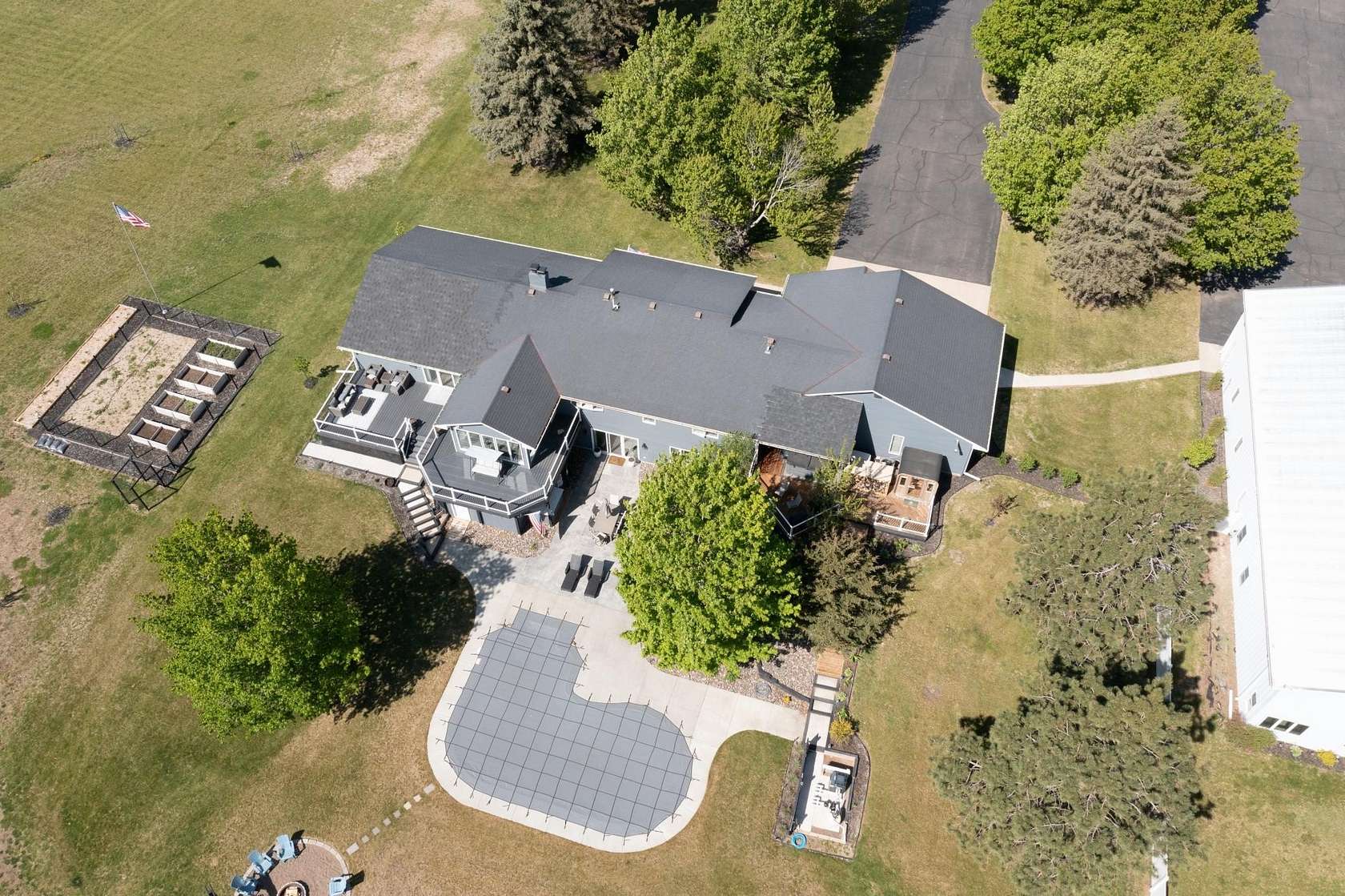 10.9 Acres of Land with Home for Sale in River Falls, Wisconsin