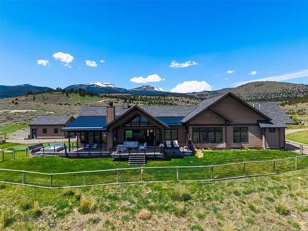 11.8 Acres of Land with Home for Sale in McAllister, Montana