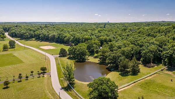 11.3 Acres of Land with Home for Sale in Sherwood, Arkansas
