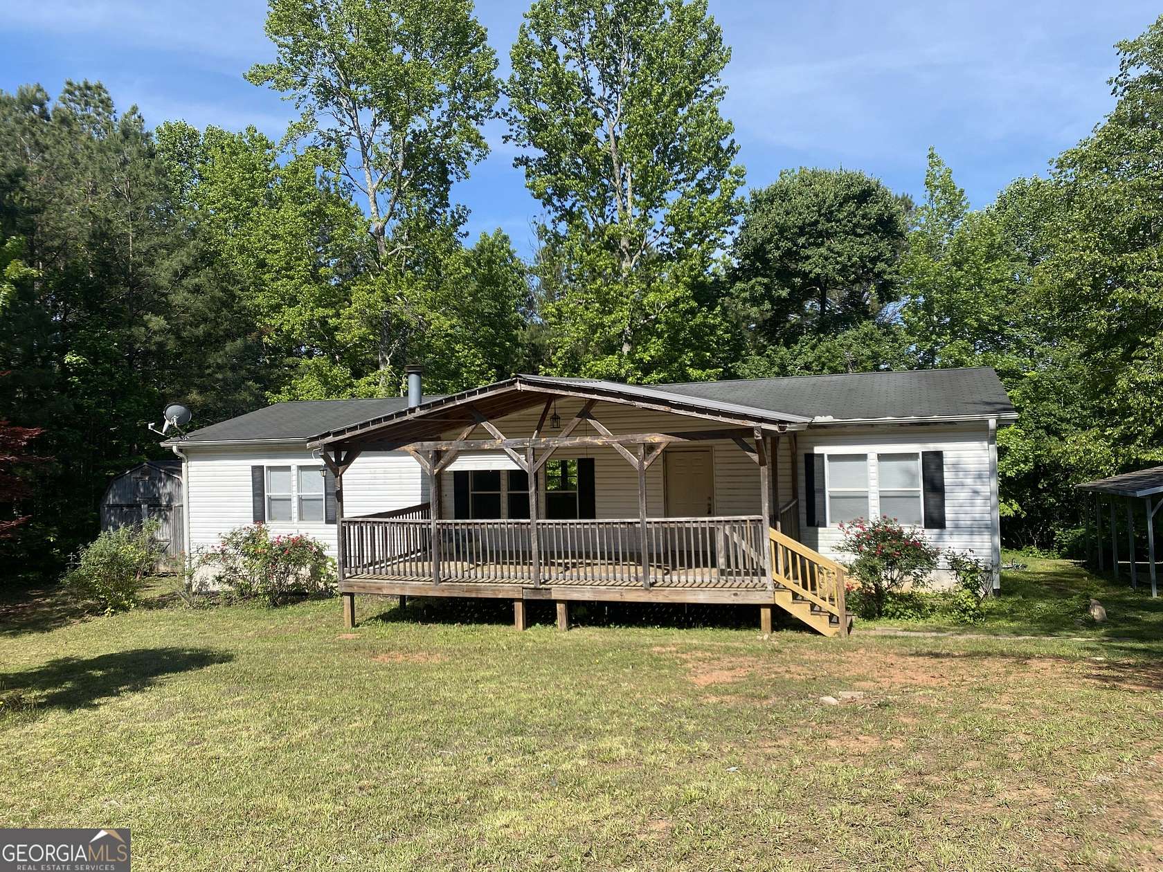 1.57 Acres of Land with Home for Sale in Ball Ground, Georgia